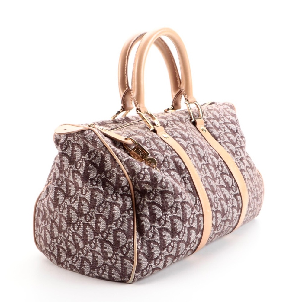 Vintage Christian Dior Boston Monogram Bag